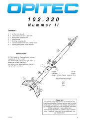 Opitec 102.320 Nummer II Manual