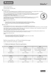 Renson Slidefix User Manual
