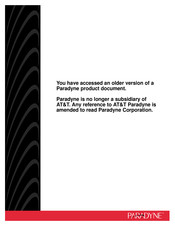 Paradyne Comsphere 3511 Installation Manual