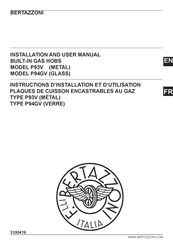 Bertazzoni P94GV Installation And User Manual