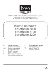 Boso Bosch+Sohn Bosotherm 2100 Instructions For Use Manual