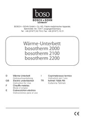 Boso Bosch+Sohn Bosotherm 2200 Instructions For Use Manual
