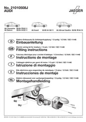 Jaeger 21010508J Fitting Instructions Manual
