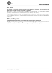 Burstner Goldie Manual