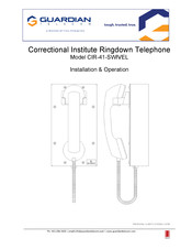 Circa Enterprises Guardian Telecom CIR-41-SWIVEL Installation & Operation Manual