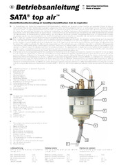 SATA TopAir 89086 Operating Instructions
