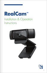 Reahard & Associates RealCam Installation & Operation Instructions