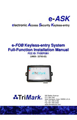 TriMark e-FOB Full-Function Installation Manual