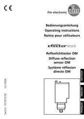 IFM Efector 200 OM Operating Instructions Manual