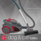 Hoover dog & cat TURBO Manual