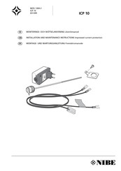 Nibe ICP 10 Installation And Maintenance Instructions Manual