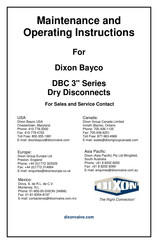 Dixon Bayco DBC Series Maintenance And Operating Instructions