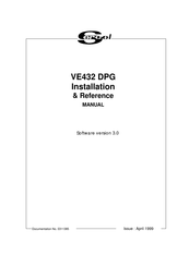 Sercel VE432 DPG Installation & Reference Manual