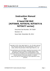 JRC NJT5677F Instruction Manual