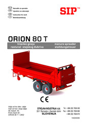 SIP ORION 100 TH Instruction For Work