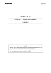 Toshiba PNE001Z Function Manual