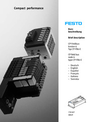 Festo CP-FB06-E Manual