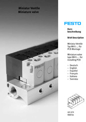 Festo MH1 Series Brief Description