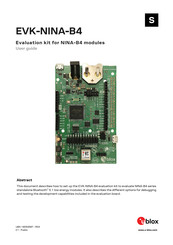 Ublox EVK-NINA-B4 User Manual