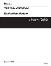 Texas Instruments TPS793 YEQEVM Series User Manual