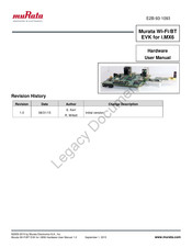 Murata Wi-Fi/BT Hardware User Manual