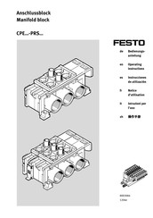 Festo CPE14-PRSGO-2 Operating Instructions Manual