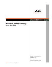 Marvell PXA510 D2Plug Quick Start Manual