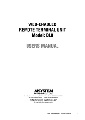 M-system DL8 Series User Manual