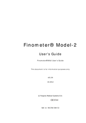 FINAPRES Finometer Midi User Manual