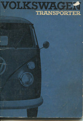 Volkswagen TRANSPORTER 1963 Instruction Manual