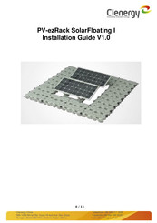 Clenergy PV-ezRack SolarFloating I Installation Manual