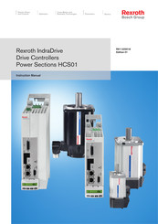 Bosch Rexroth IndraDrive HCS01 Series Instruction Manual