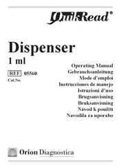 Orion Diagnostica QuikRead Operating Manual