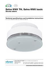 elsner elektronik Salva KNX basic Technical Specifications And Installation Instructions