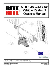 RITE-HITE Dok-Lok STR-4000 Owner's Manual