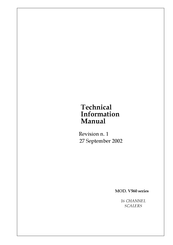 Caen V560 Series Technical Information Manual