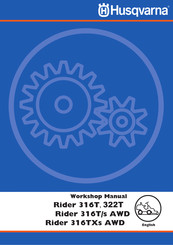 Husqvarna Rider 316Ts AWD Workshop Manual