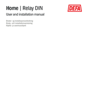 DEFA Home Relay DIN User And Installation Manual