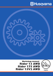 Husqvarna Rider 13 AWD Workshop Manual