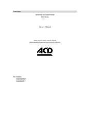 ACD AWA Series Owner's Manual