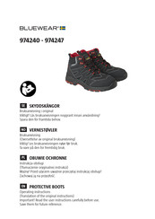 BlueWear 974247 Operating Instructions Manual