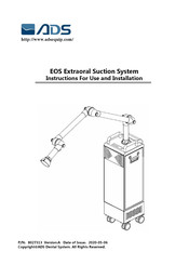 ADS EOS Instructions For Use And Installation