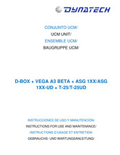 Dynatech ASG 1 Series Instructions For Use And Maintenance Manual