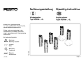 Festo 185695 Operating Instructions Manual