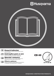 Husqvarna CD 40 Operator's Manual