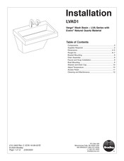 Bradley Verge LVAD1 Installation Manual