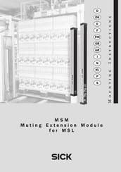 Sick MSM Series Mounting Instructions