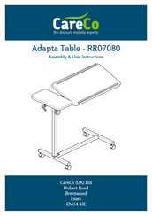 Careco Adapta RR07080 Assembly & User Instructions