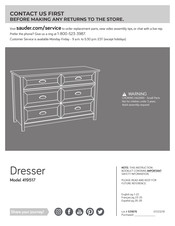 Sauder 419517 Instruction Booklet