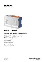 Siemens NK8237 MP4.81-01 Installation Manual